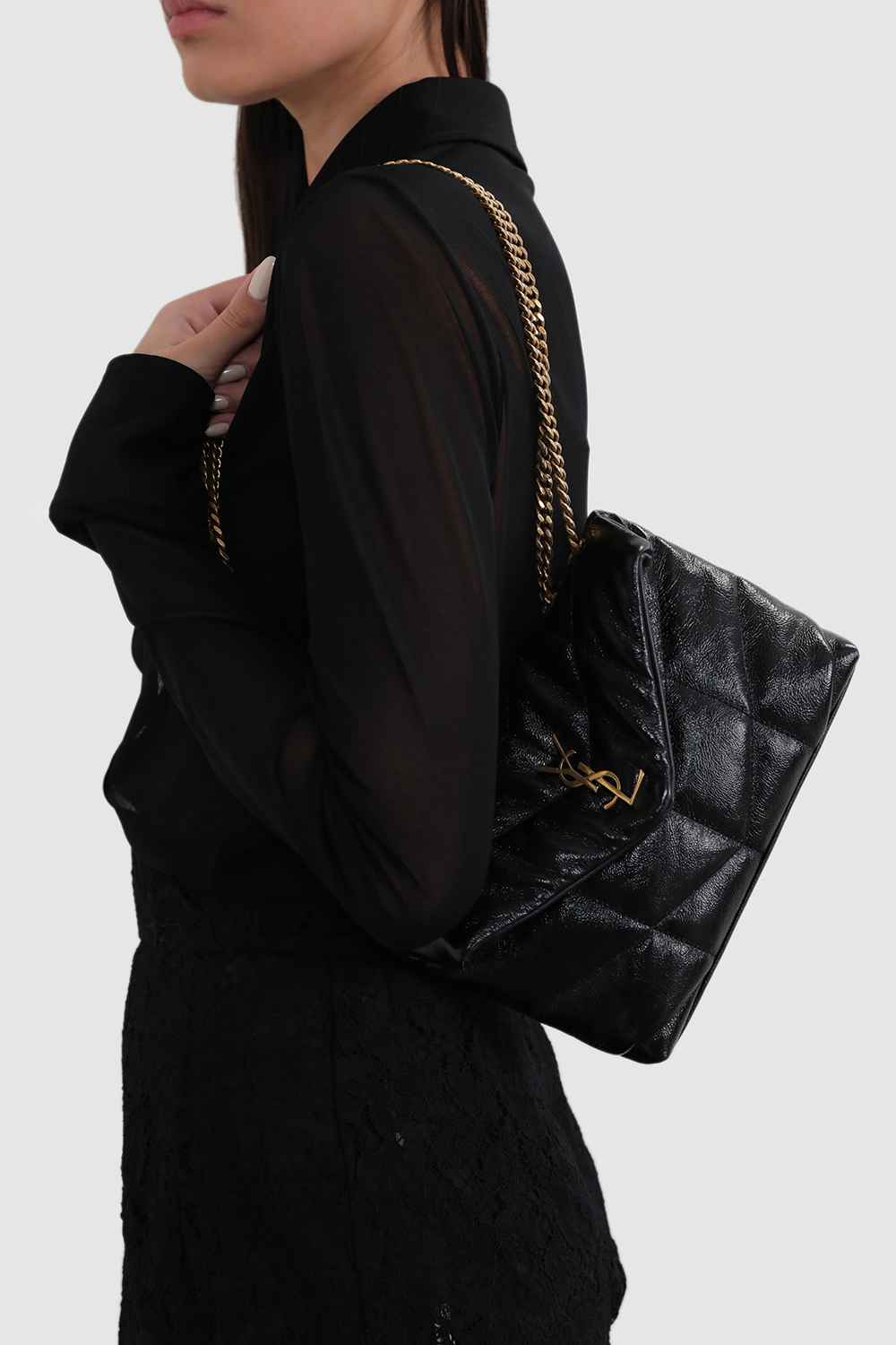 תמונת כל הלוק של תיק לולו מיני